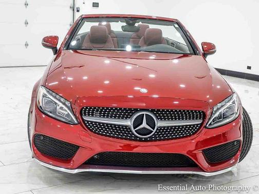 designo Cardinal Red Metallic 2017 Mercedes-Benz C-Class Cabriolet