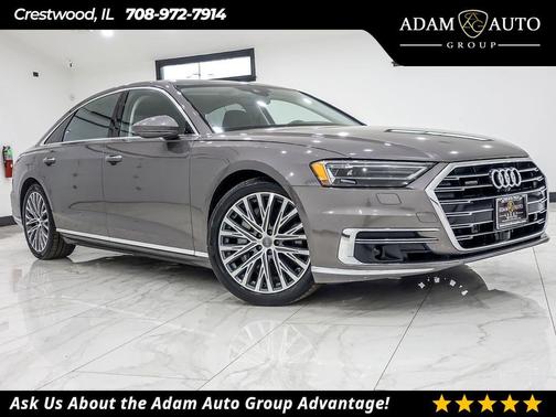 Terra Gray Metallic 2019 Audi A8 55