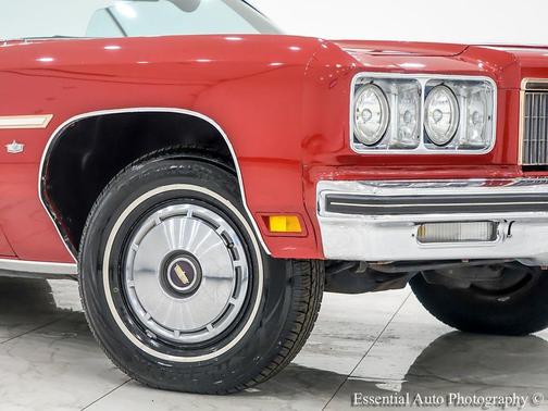 Red 1975 Chevrolet Caprice Classic Convertible
