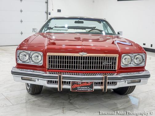 Red 1975 Chevrolet Caprice Classic Convertible
