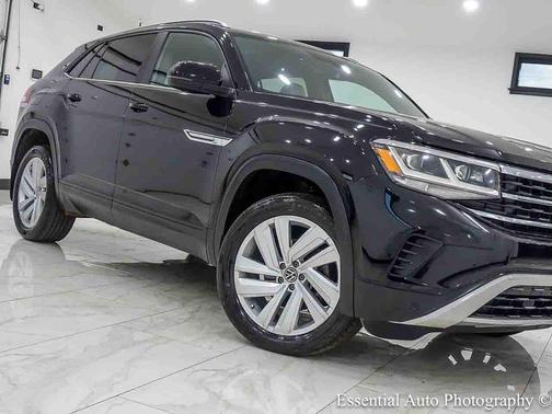 Tourmaline Blue Metallic 2020 Volkswagen Atlas Cross Sport 3.6L V6 SE w/Technology