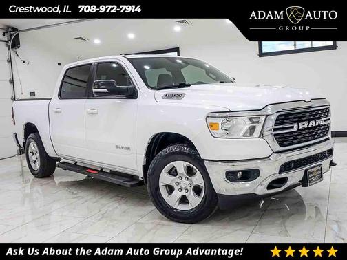 Bright White Clearcoat 2022 RAM 1500 Lone Star