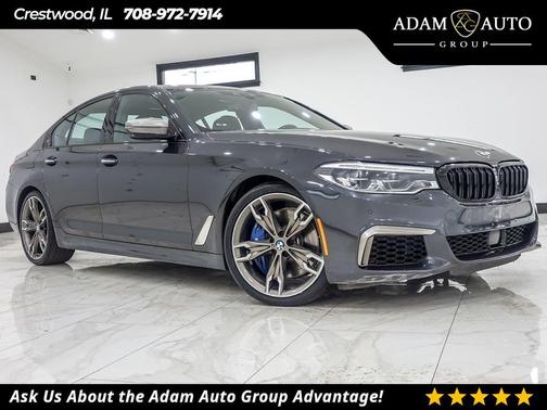 Dark Graphite Metallic 2018 BMW M550 i Xdrive
