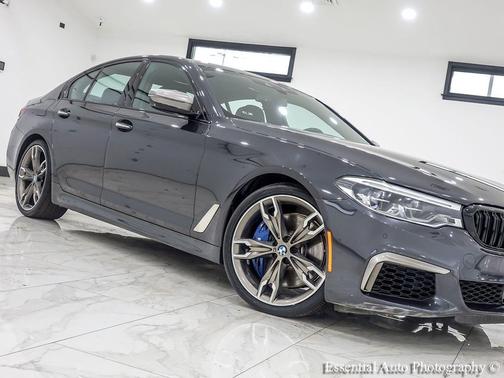 Dark Graphite Metallic 2018 BMW M550 i Xdrive