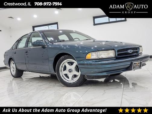 Dark Green-Gray (Met) 1996 Chevrolet Caprice SS