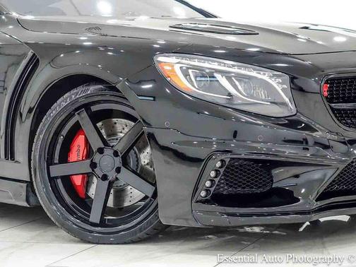 Black 2016 Mercedes-Benz S-Class 4MATIC Coupe