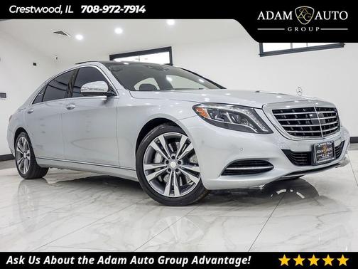 Iridium Silver Metallic 2014 Mercedes-Benz S-Class 4MATIC