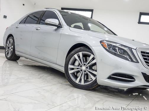Iridium Silver Metallic 2014 Mercedes-Benz S-Class 4MATIC