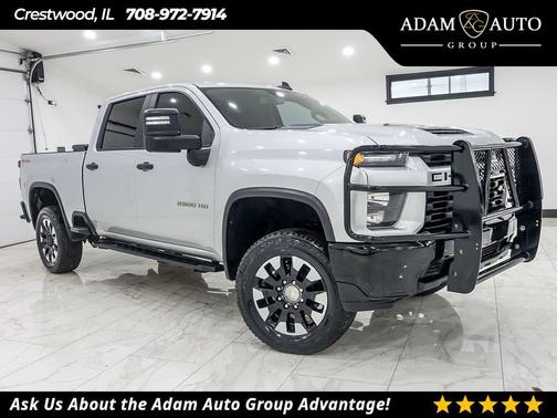 Silver Ice Metallic 2020 Chevrolet Silverado 2500 Custom