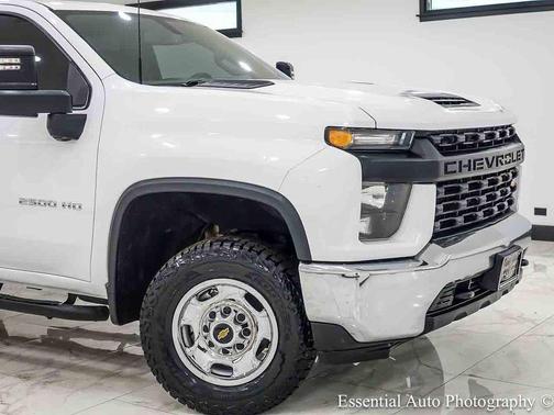 Summit White 2022 Chevrolet Silverado 2500 WT