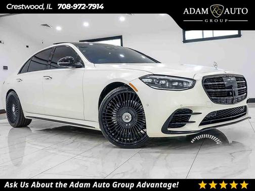 MANUFAKTUR Cashmere White Magno 2022 Mercedes-Benz S-Class 4MATIC