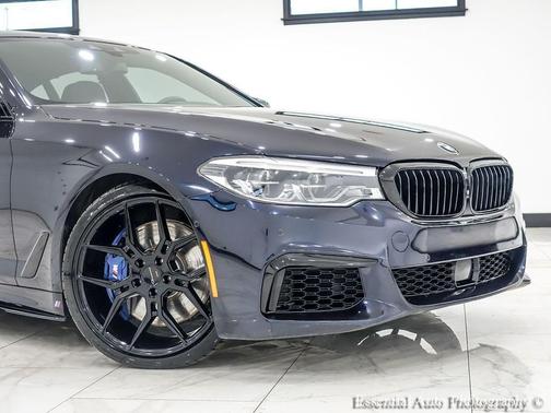 Carbon Black Metallic 2018 BMW M550 i Xdrive