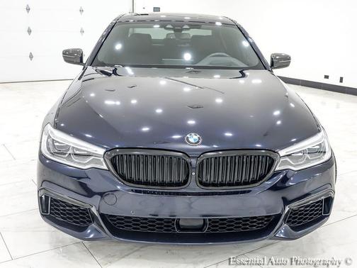 Carbon Black Metallic 2018 BMW M550 i Xdrive