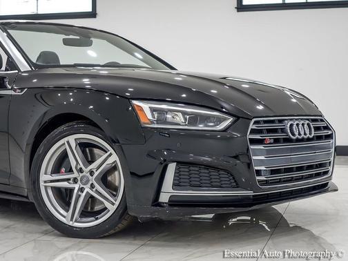 Mythos Black Metallic/Black Roof 2018 Audi S5 3.0T Premium Plus