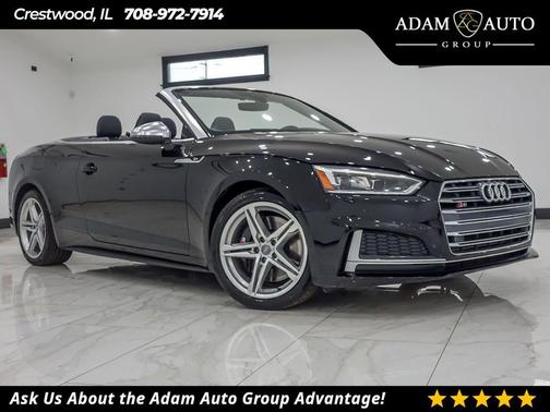 Mythos Black Metallic/Black Roof 2018 Audi S5 3.0T Premium Plus