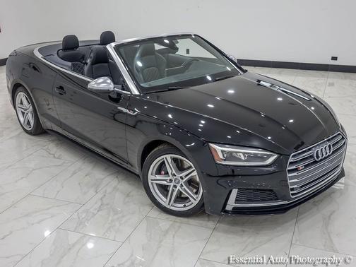 Mythos Black Metallic/Black Roof 2018 Audi S5 3.0T Premium Plus