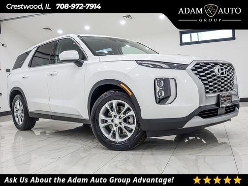 Hyper White 2021 Hyundai PALISADE SE