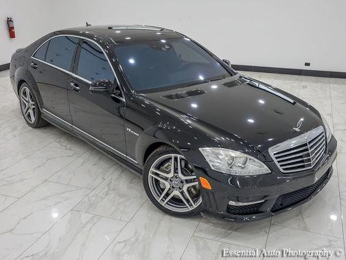 Black 2013 Mercedes-Benz S-Class AMG Sedan