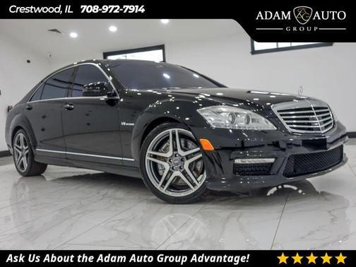 Black 2013 Mercedes-Benz S-Class AMG Sedan