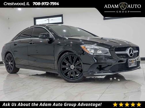 Night Black 2018 Mercedes-Benz CLA 250 4MATIC