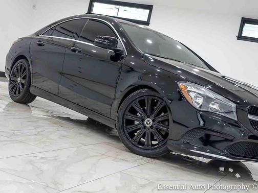 Night Black 2018 Mercedes-Benz CLA 250 4MATIC