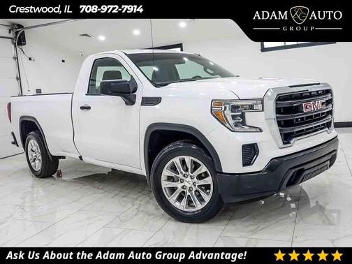 Summit White 2019 GMC Sierra 1500 Base