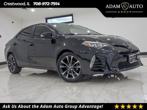 Black Sand Pearl 2018 Toyota Corolla SE