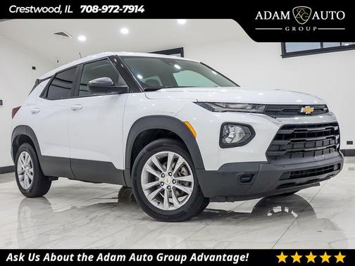Summit White 2021 Chevrolet Trailblazer LS
