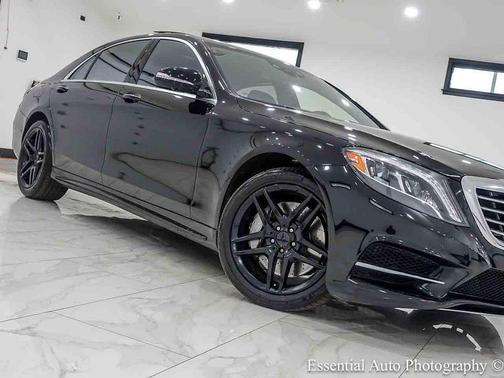 Black 2016 Mercedes-Benz S-Class 4MATIC