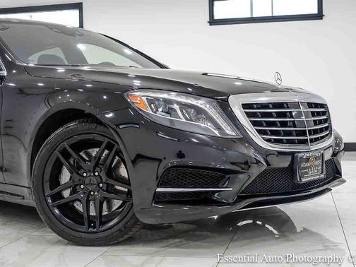 Black 2016 Mercedes-Benz S-Class 4MATIC