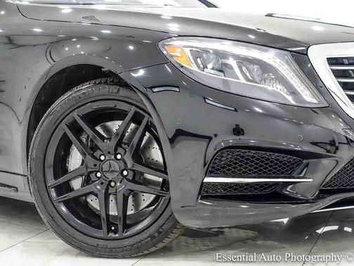 Black 2016 Mercedes-Benz S-Class 4MATIC