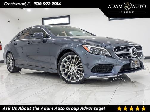 Steel Gray Metallic 2015 Mercedes-Benz CLS-Class Coupe