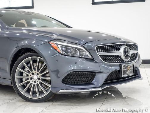 Steel Gray Metallic 2015 Mercedes-Benz CLS-Class Coupe