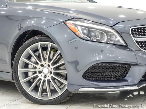 Steel Gray Metallic 2015 Mercedes-Benz CLS-Class Coupe