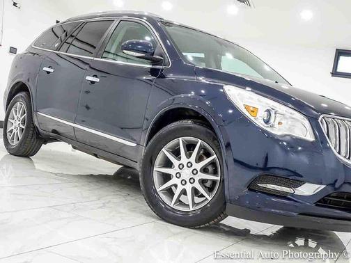 Dark Sapphire Blue Metallic 2017 Buick Enclave Leather