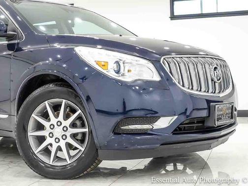 Dark Sapphire Blue Metallic 2017 Buick Enclave Leather