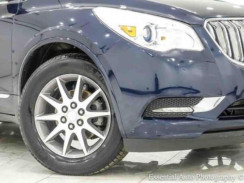 Dark Sapphire Blue Metallic 2017 Buick Enclave Leather