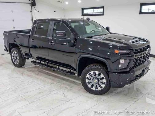 Black 2021 Chevrolet Silverado 2500 Custom