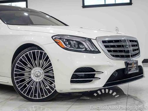designo Diamond White 2018 Mercedes-Benz S-Class 4MATIC