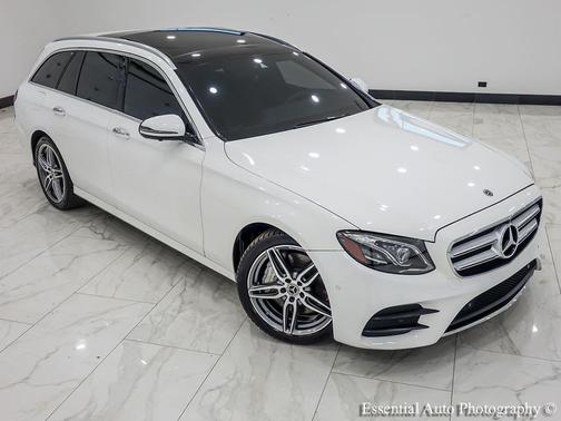 Polar White 2019 Mercedes-Benz E-Class 4MATIC