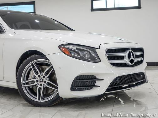 Polar White 2019 Mercedes-Benz E-Class 4MATIC