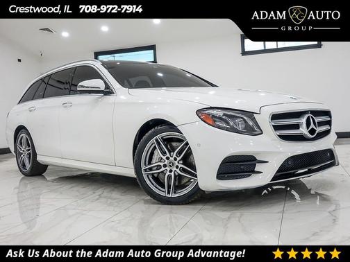 Polar White 2019 Mercedes-Benz E-Class 4MATIC