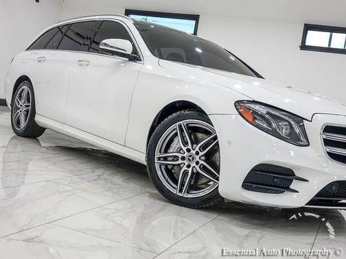 Polar White 2019 Mercedes-Benz E-Class 4MATIC