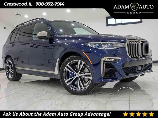 Tanzanite Blue II Metallic 2021 BMW X7 M50i