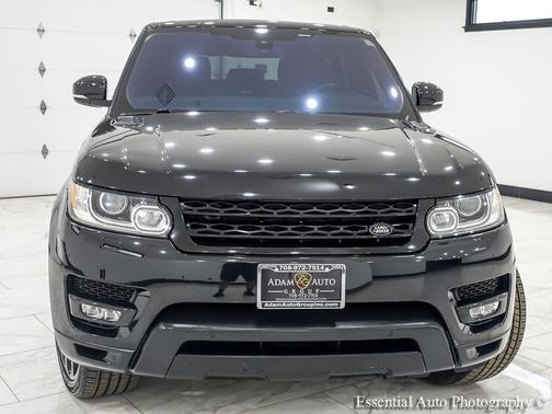 Santorini Black 2016 Land Rover Range Rover Sport 5.0L Supercharged Dynamic