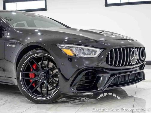 Obsidian Black Metallic 2021 Mercedes-Benz AMG GT 63 4-Door