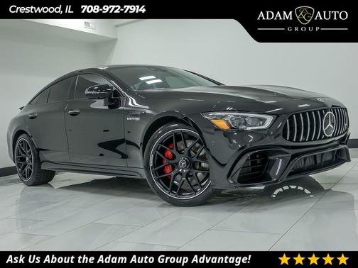 Obsidian Black Metallic 2021 Mercedes-Benz AMG GT 63 4-Door
