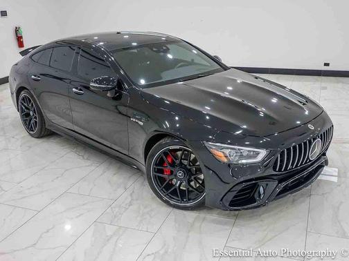 Obsidian Black Metallic 2021 Mercedes-Benz AMG GT 63 4-Door