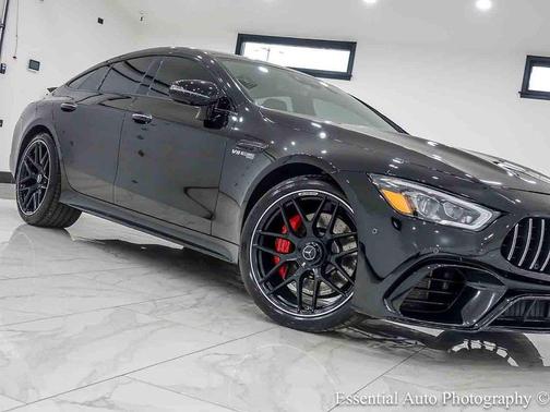 Obsidian Black Metallic 2021 Mercedes-Benz AMG GT 63 4-Door