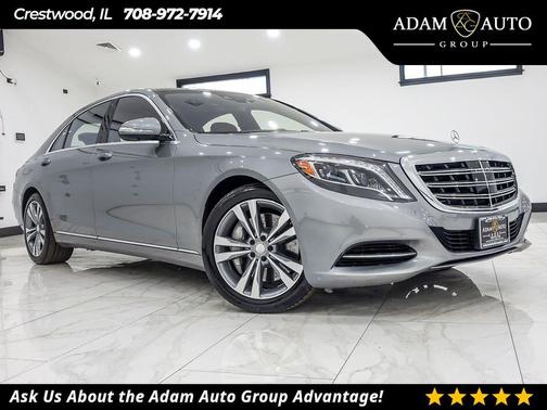 Palladium Silver Metallic 2015 Mercedes-Benz S-Class 4MATIC